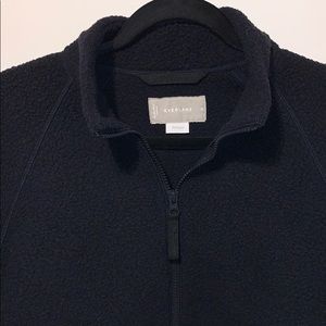 Used: Everlane Dark Navy ReNew Fleece Size M